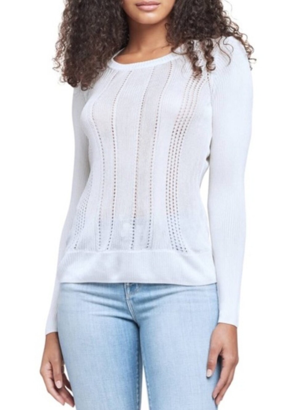 《 L'AGENCE 》Whitley Crewneck Sweater